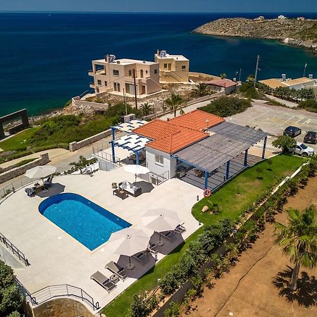 Villa Hemera Ocean View Private Heated Pool Chorafakia Bagian luar foto